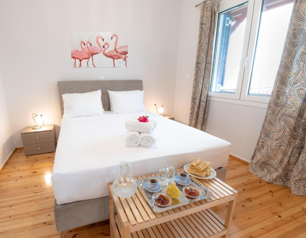 Blue Window Apartment Finikounta Bagian luar foto