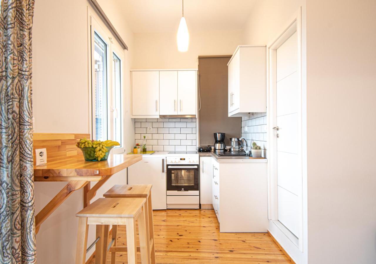 Blue Window Apartment Finikounta Bagian luar foto