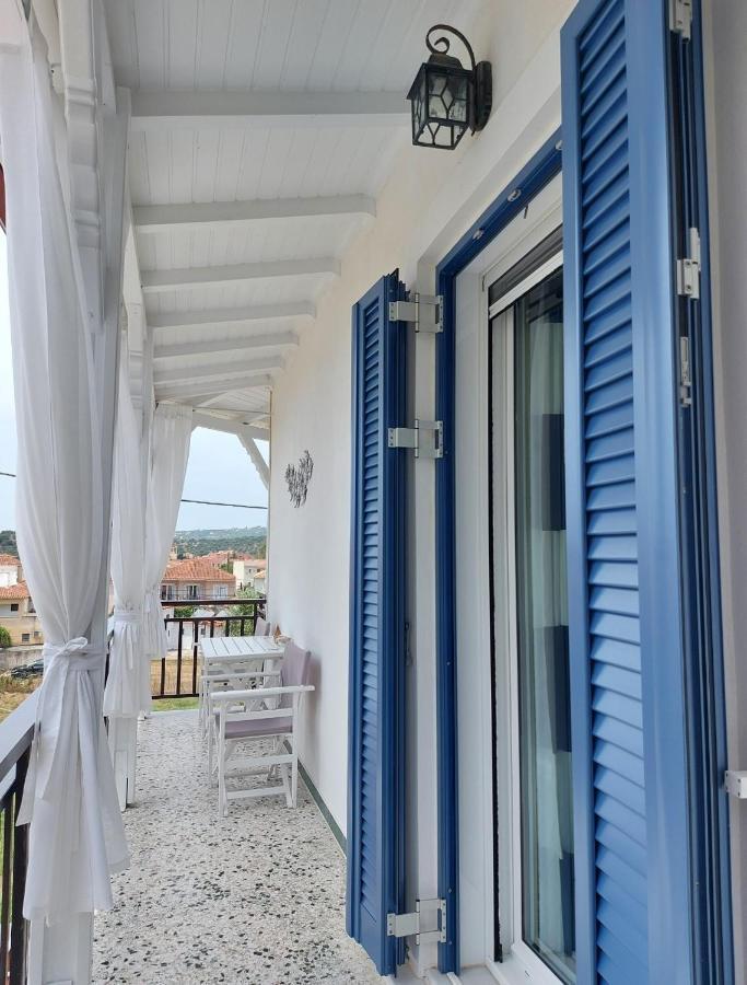 Blue Window Apartment Finikounta Bagian luar foto